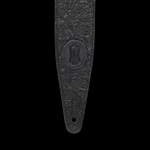 Levy's Florentine Leather Guitar Strap 2 1/2" - Black Product Image