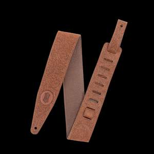 Levy's Florentine Leather Guitar Strap 2 1/2" - Brown