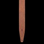 Levy's Florentine Leather Guitar Strap 2 1/2" - Brown Product Image