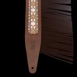 Levy's Crazy Horse Leather Strap with Fringe - Brown Product Image