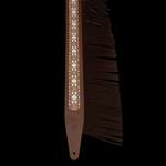 Levy's Crazy Horse Leather Strap with Fringe - Brown Product Image