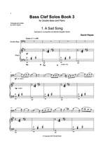 Bass Clef Solos Book 3 Product Image