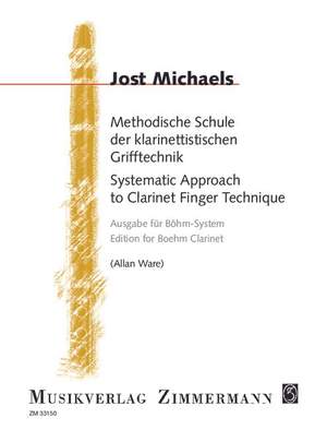 Michaels, Jost: Systematic Approach to Clarinet Finger Technique