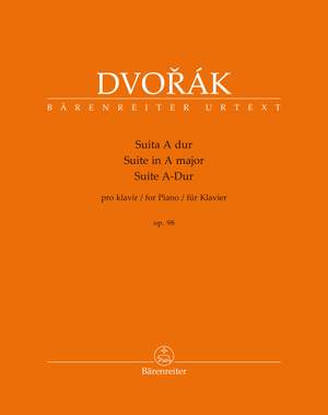 Dvorák, Antonín: Suite for Piano in A major op. 98