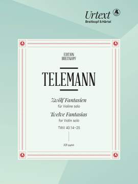 Telemann, G P: Zwölf Fantasien TWV 40:14–25
