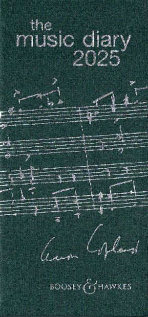 Music Diary 2025 Green