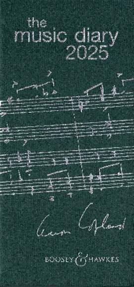 Music Diary 2025 Green