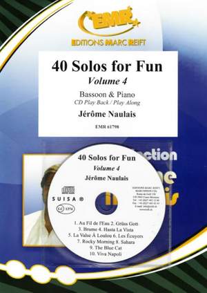 Naulais, J: 40 Solos for Fun 4 - Fagott Vol. 4