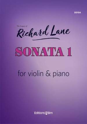 Richard Lane: Sonata 1 (1964)