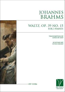 Johannes Brahms: Waltz, Op. 39 No. 15, for 2 Pianos
