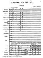 Montemezzi, Italo: L’amore dei tre re (full opera score with Italian libretto) Product Image