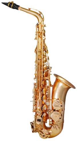 Trevor James EVO Alto Saxophone - Gold Frost