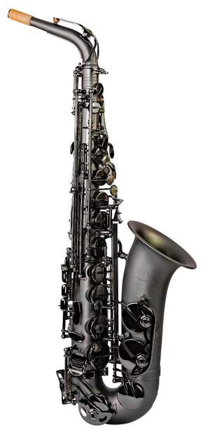 Trevor James EVO Alto Saxophone - Black Frost, Black Keywork 