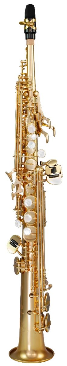 Trevor James EVO Soprano Saxophone - Gold Frost