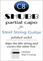 Shubb Capo Partial Capo Partial Capo Product Image