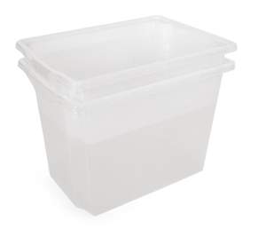 Monarch 5x 20L extra strong storage box and lid set - Clear