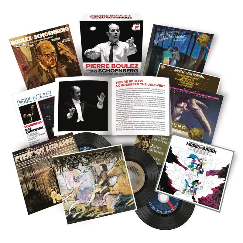 Pierre Boulez conducts Schoenberg - Sony: 88765429572