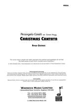 Corelli, Arcangelo: Christmas Cantata Product Image