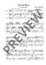 Maunder, Peter: Trio for Brass Product Image