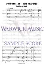 Gane, Peter: Guildhall 125 Two Fanfares Product Image
