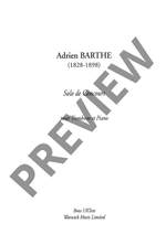 Barthe, Adrien: Solo De Concours Product Image
