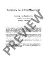 Beethoven: Symphony No. 5 First Movement Product Image