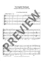 Green, Alwyn: Ten English Madrigals Product Image