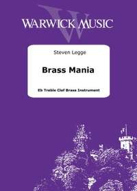 Legge, Steven: Brass Mania - Eb Treble Clef Instruments & Backing Tracks