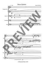 Nicholson, George: Brass Quintet Product Image