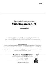 Corelli, Arcangelo: Trio Sonata No. 9 Product Image