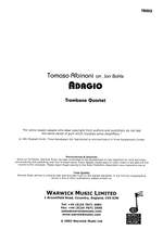 Albinoni, Tomaso: Adagio Product Image