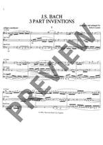 Bach, J.S.: 15 Three Part Inventions Product Image