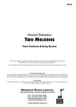 Skempton, Howard: Two Melodies Product Image