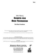 Kenny, John: Sonata Product Image