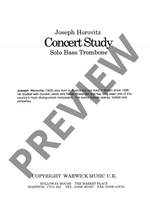 Horovitz, Joseph: Concert Study Product Image