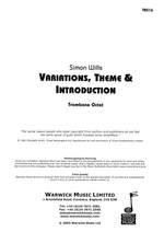 Wills, Simon: Variations, Theme & Introduction Product Image