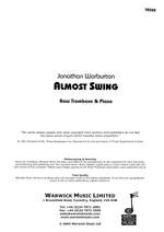 Warburton, Jonathan: Almost Swing Product Image