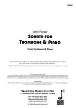 Purser, John: Sonata Product Image