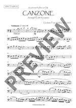Frescobaldi, Girolamo : Canzone Product Image