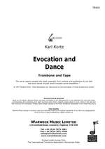 Korte, Karl: Evocation and Dance Product Image