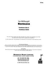 McDougall, Ian: Nostalgica Product Image