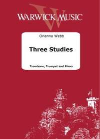 Webb, Orianna: Three Studies for Trombone, Trumpet & Piano
