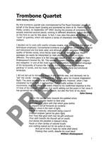 Kenny, John: Trombone Quartet Product Image