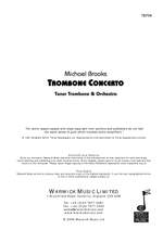 Brooks, Michael: Trombone Concerto Product Image