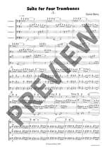 Barry, Darrol: Suite for Four Trombones Product Image