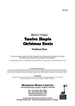 Twelve Simple Christmas Duets Product Image