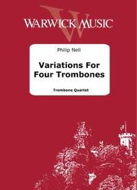 Nell, Philip: Variations for Four Trombones