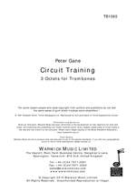Gane, Peter: Circuit Training 3 Octets for Trombones Product Image