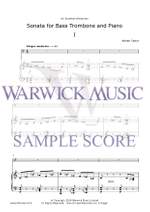 Taylor, Adrian: Sonata for Bass Trombone Product Image