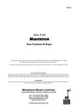Frith, John: Meditation Product Image
